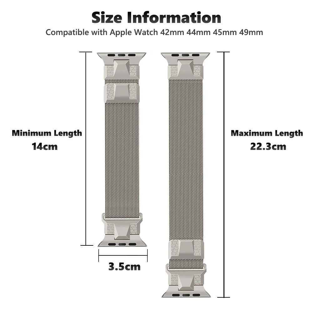 Heritage Milanese Apple Watch Band