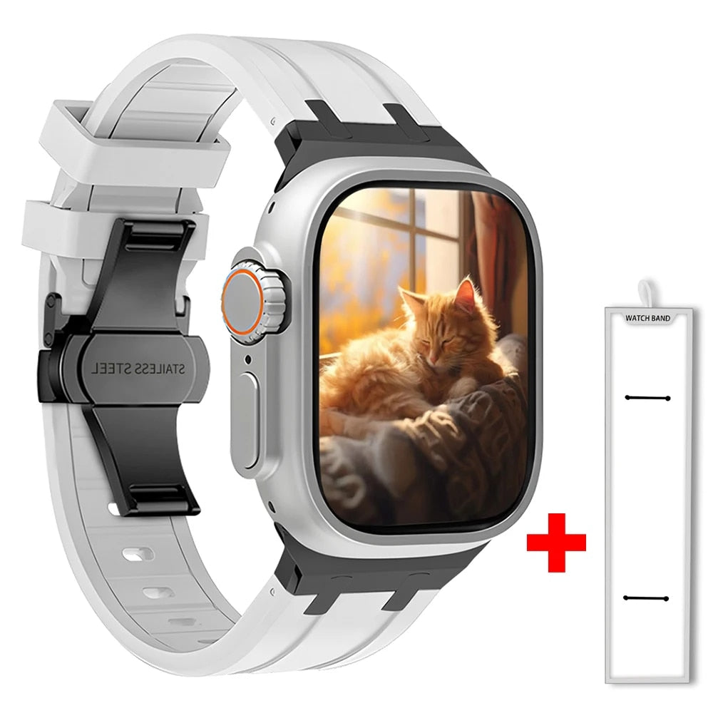 TitaniumGrip Silicone Apple Watch Band