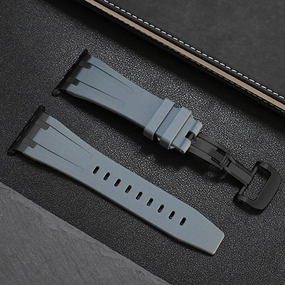 TitaniumGrip Silicone Apple Watch Band