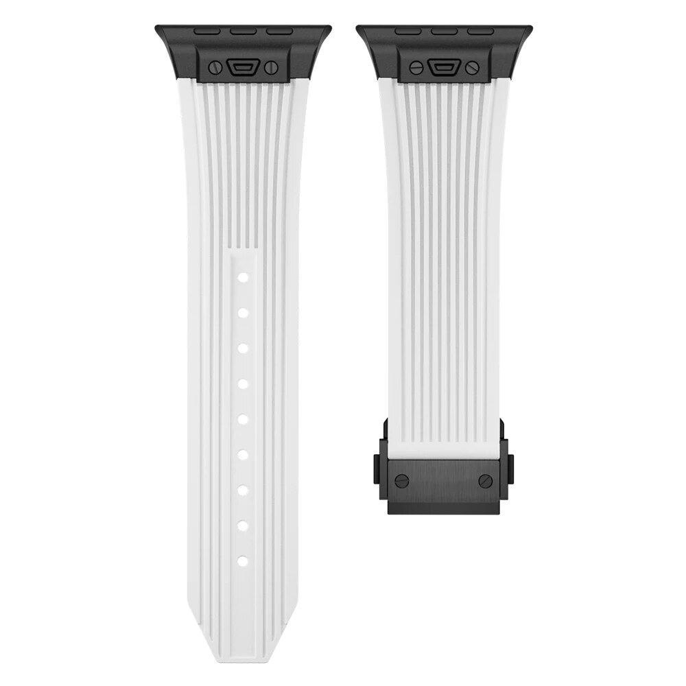 Montreal Streamlined Silicone Apple Watch Band
