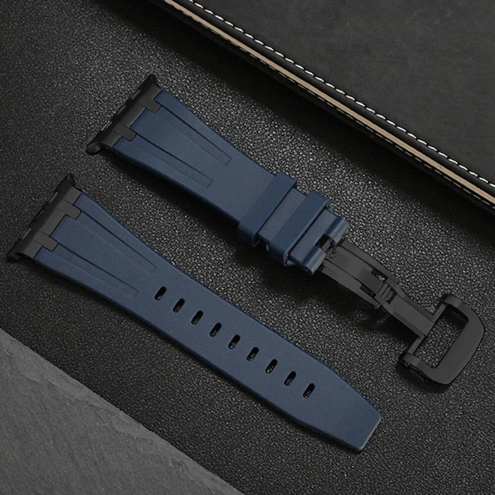TitaniumGrip Silicone Apple Watch Band