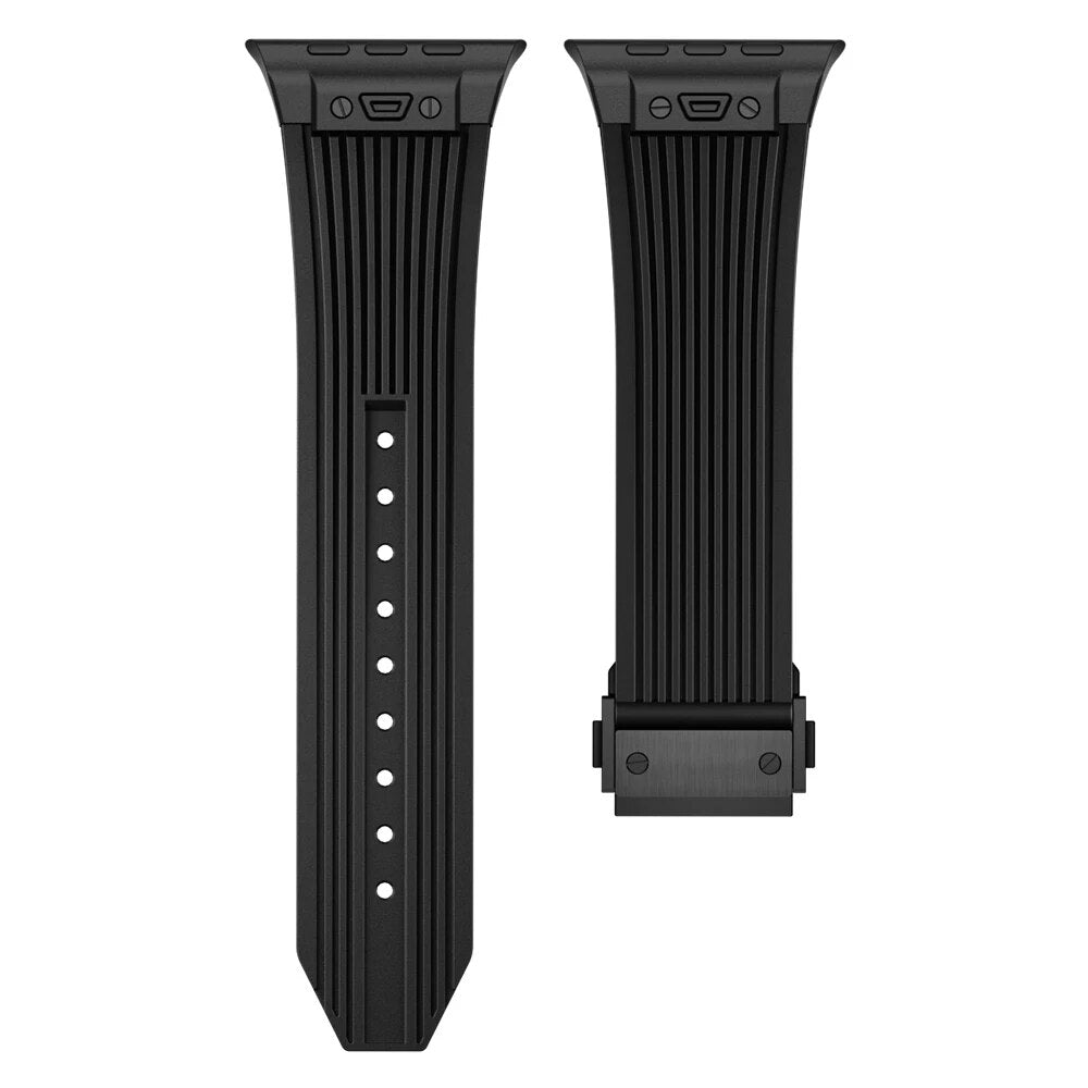 Montreal Streamlined Silicone Apple Watch Band