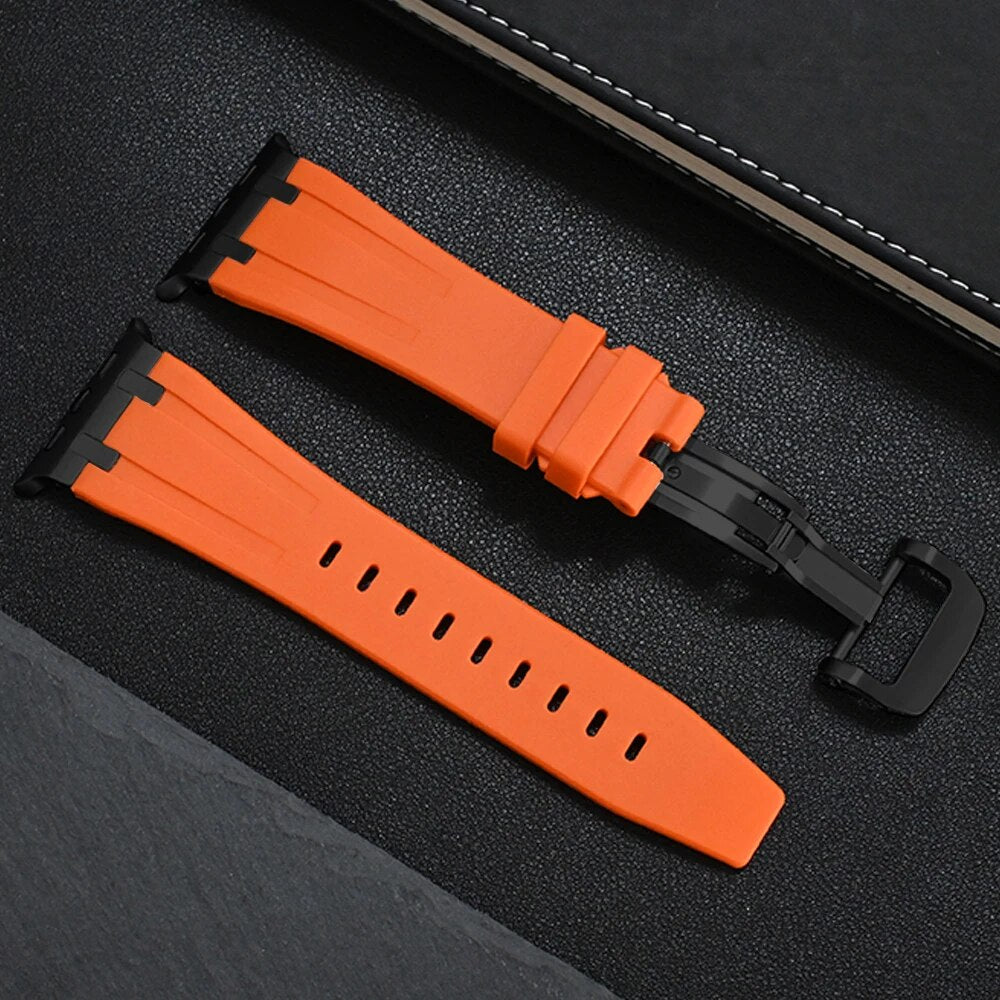 TitaniumGrip Silicone Apple Watch Band
