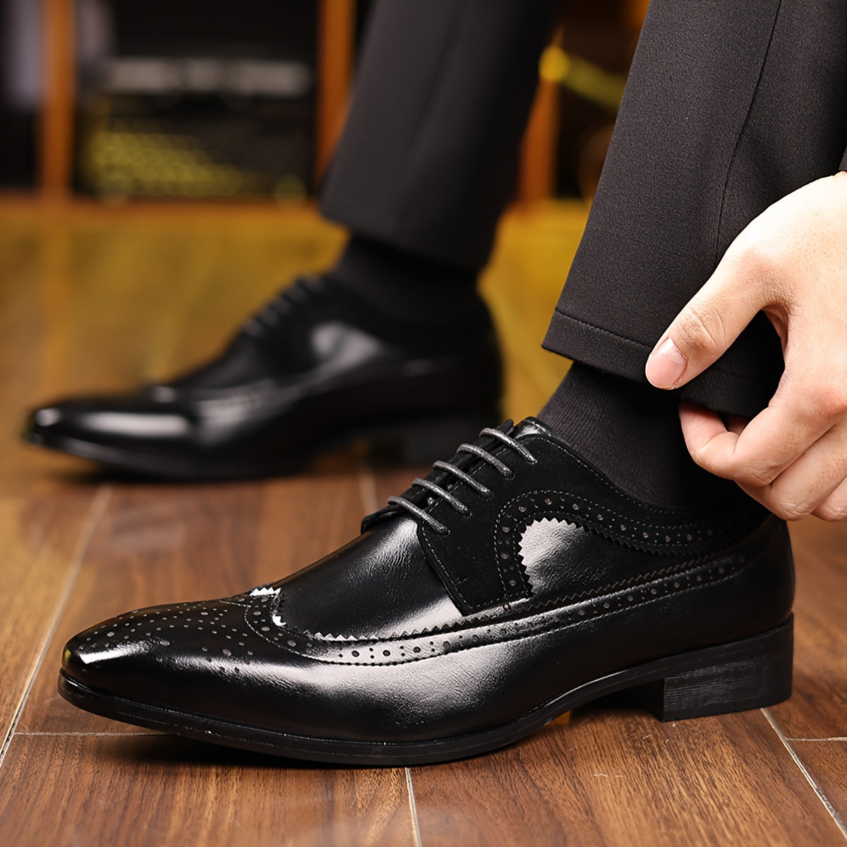 Tom Pierson Oxford Brogue Shoes