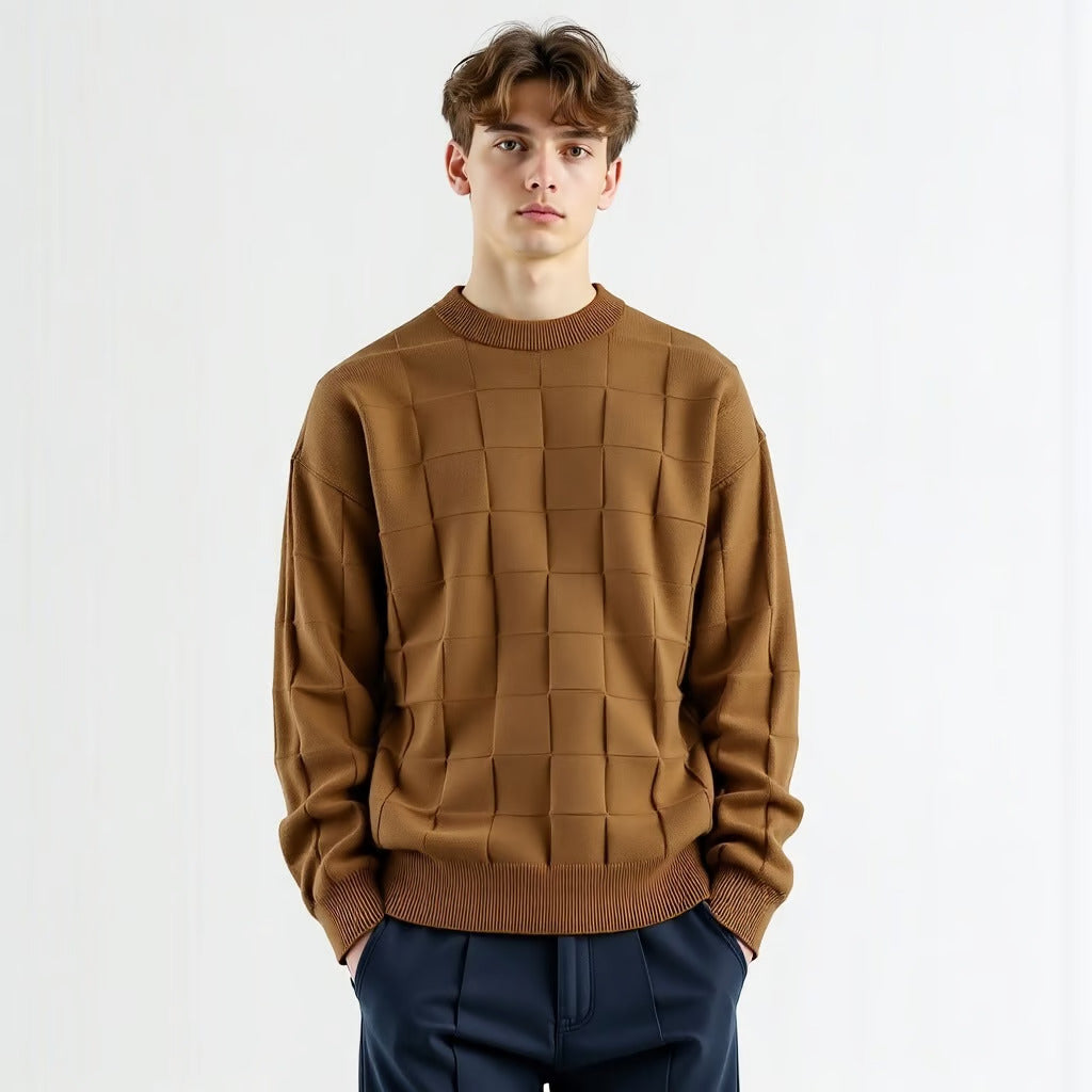 Jacob Mason Plaid Sweater