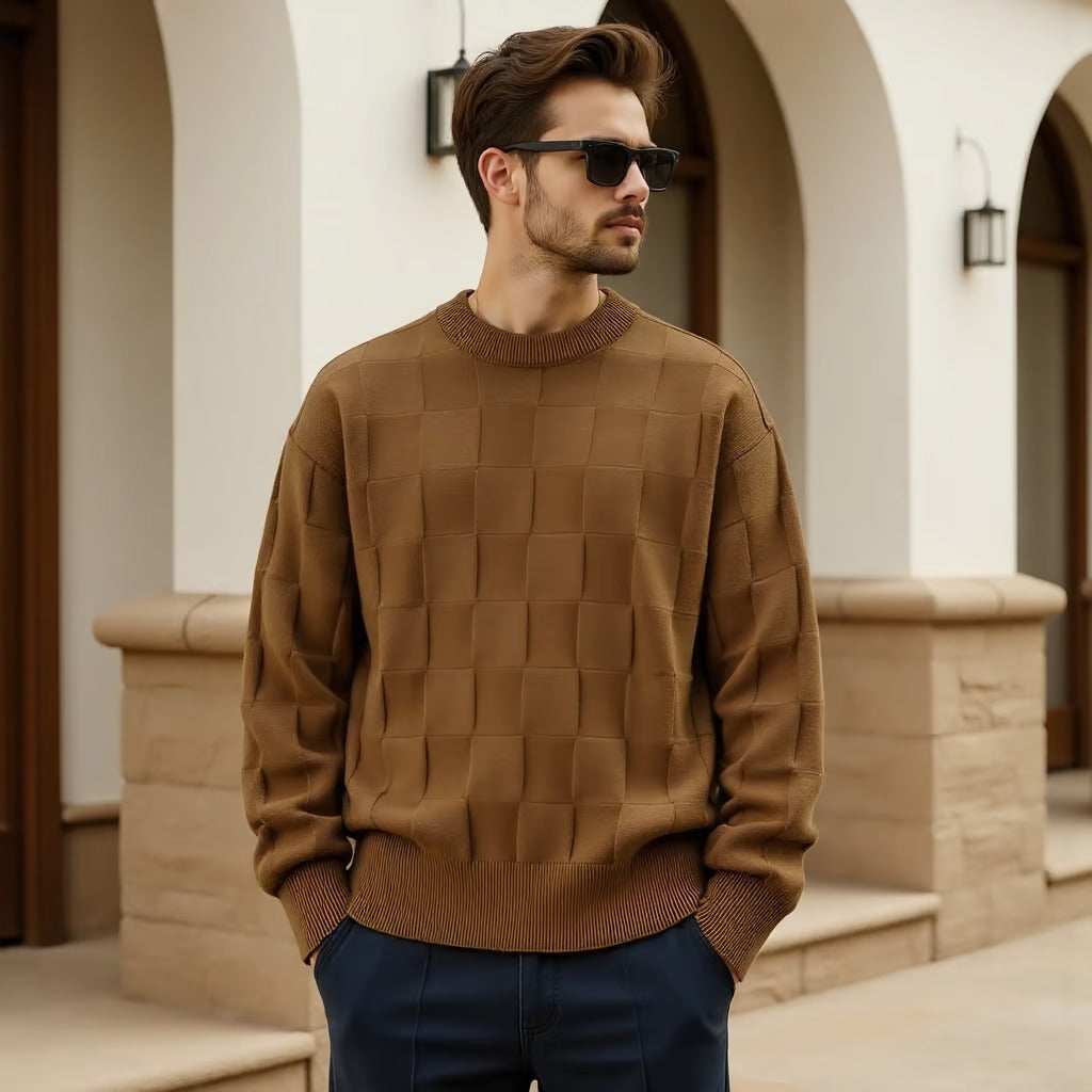 Jacob Mason Plaid Sweater