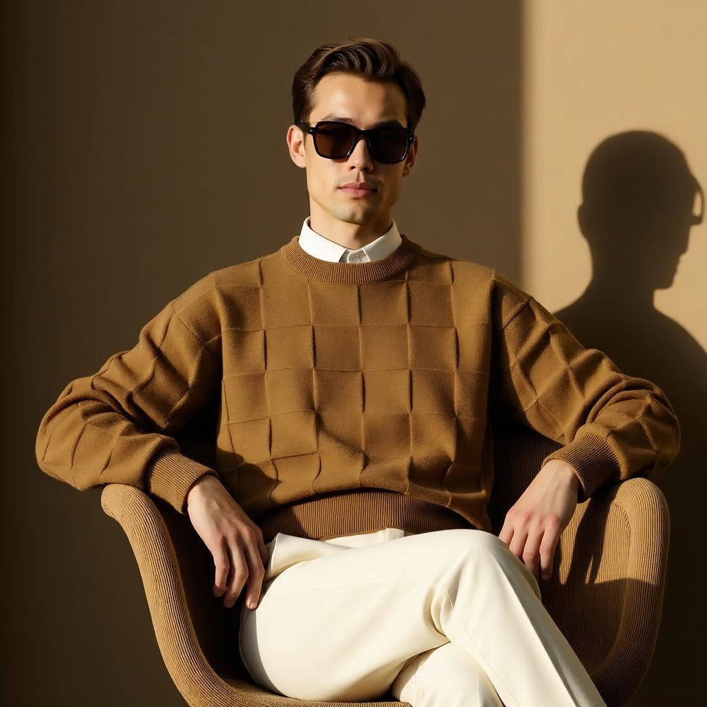 Jacob Mason Plaid Sweater