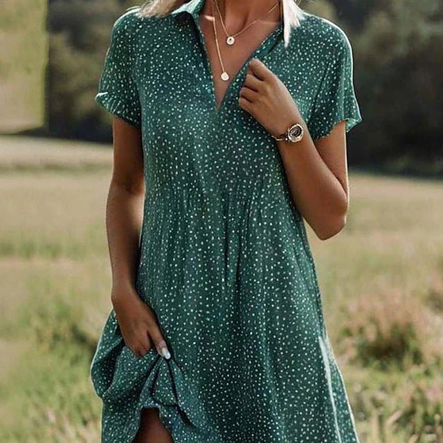 Daisy Short Sleeve Maxi Dress