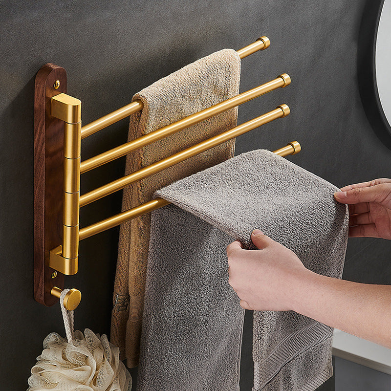 Majesticwood Swing-out Towel Rack