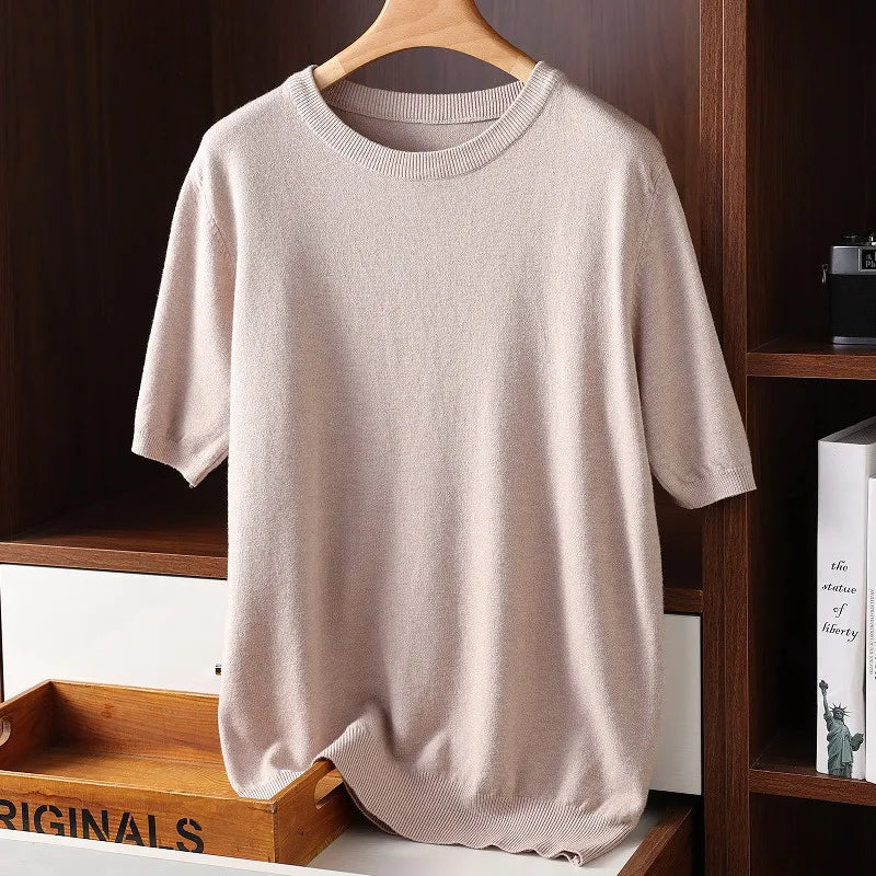 Kingston Cashmere Crewneck Tee