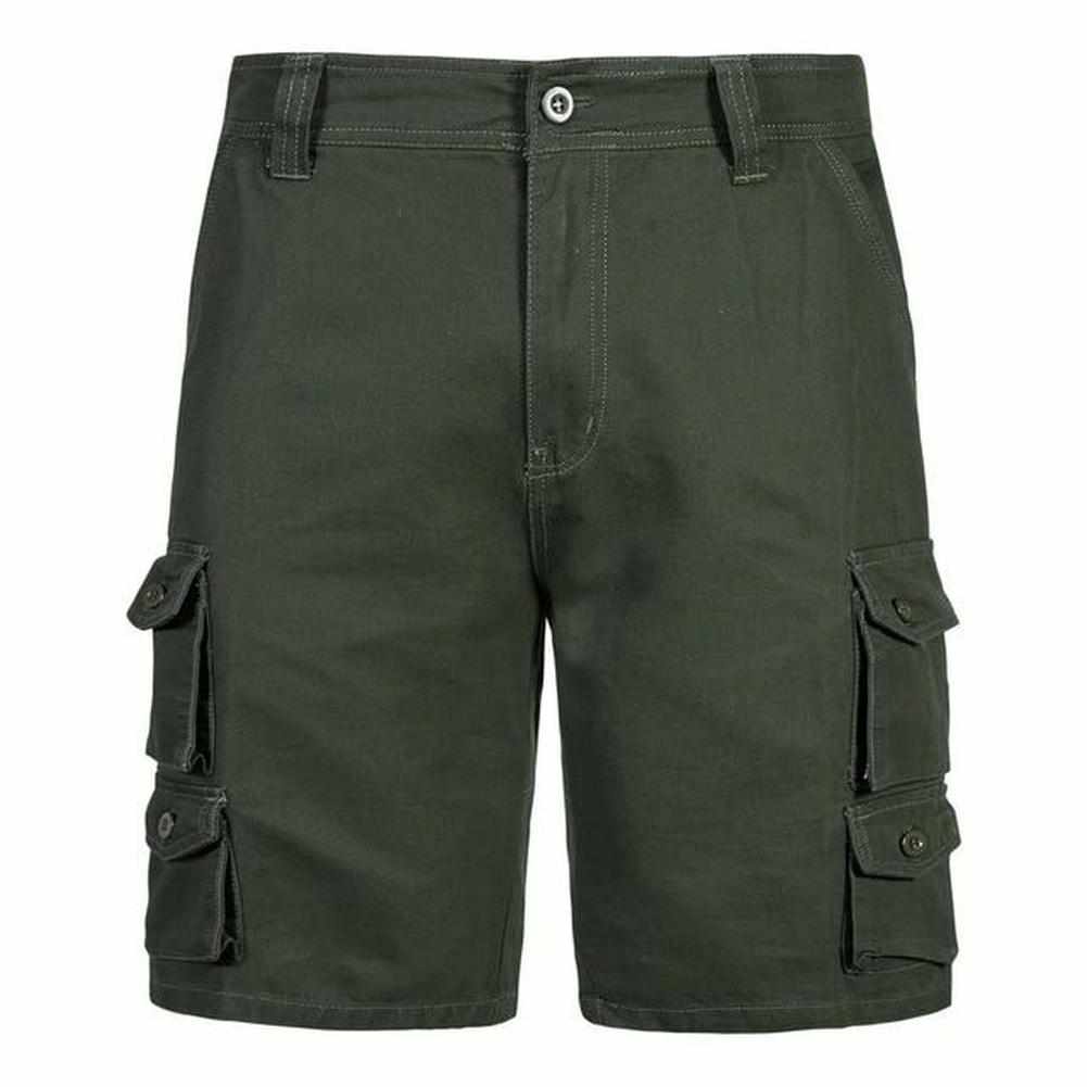 Night Madrid Multi-Pocket Cargo Shorts