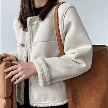 Charlotte Reed Shearling Jacket