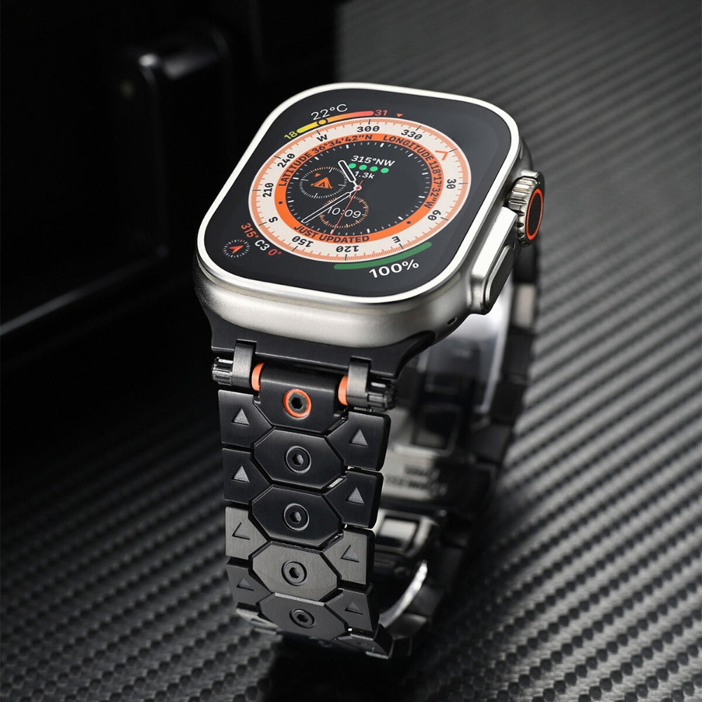 CLAIRS TITANIUM APPLE WATCH BAND