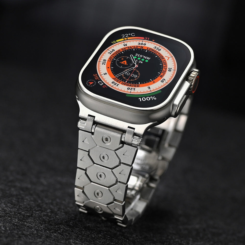 CLAIRS TITANIUM APPLE WATCH BAND
