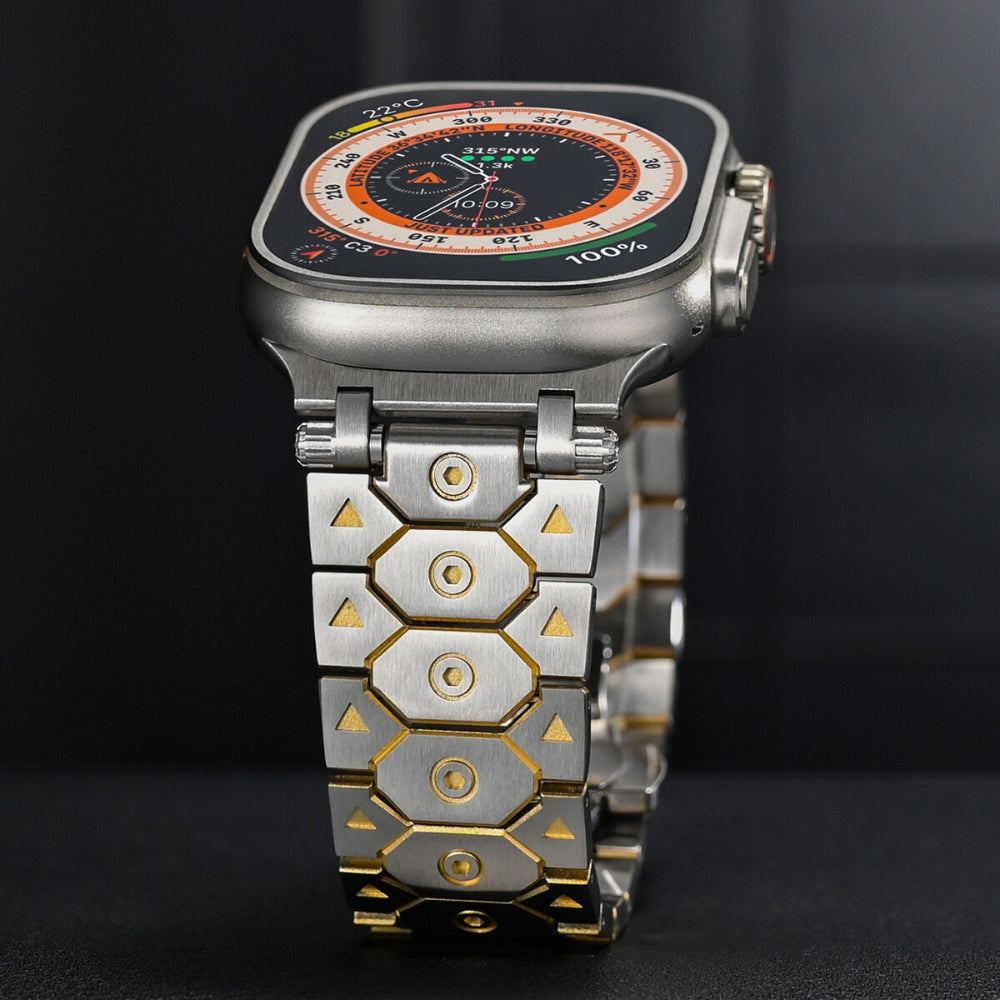 CLAIRS TITANIUM APPLE WATCH BAND