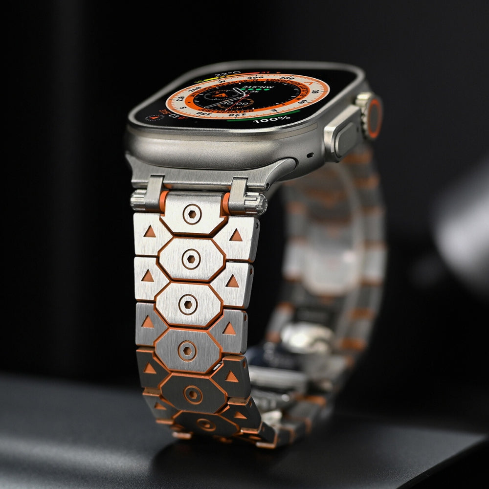 CLAIRS TITANIUM APPLE WATCH BAND