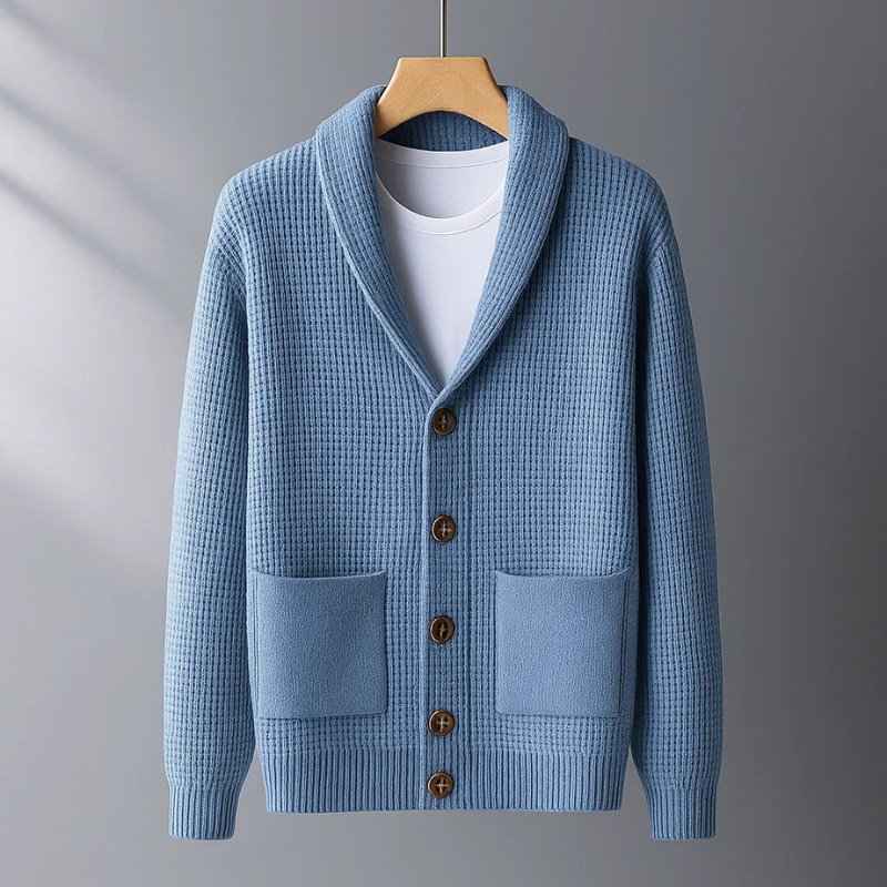 Don Harrison Shawl Knit Cardigan
