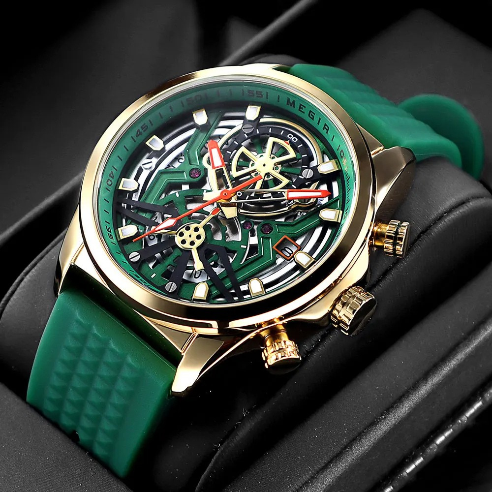 Imperio Skeleton Chrono Watch