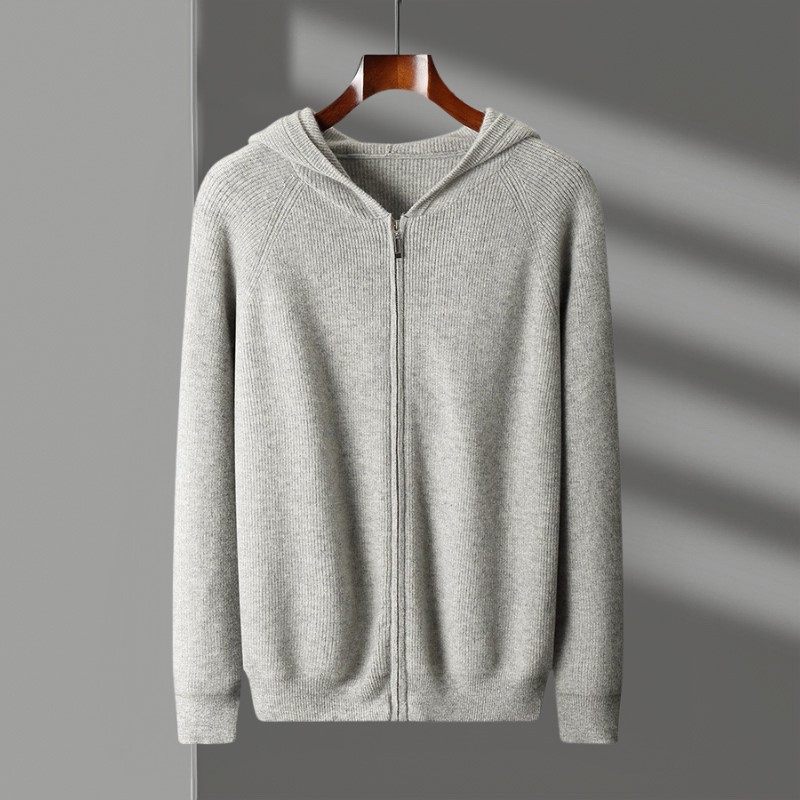 Kingston - Cashmere Merino Zip Up