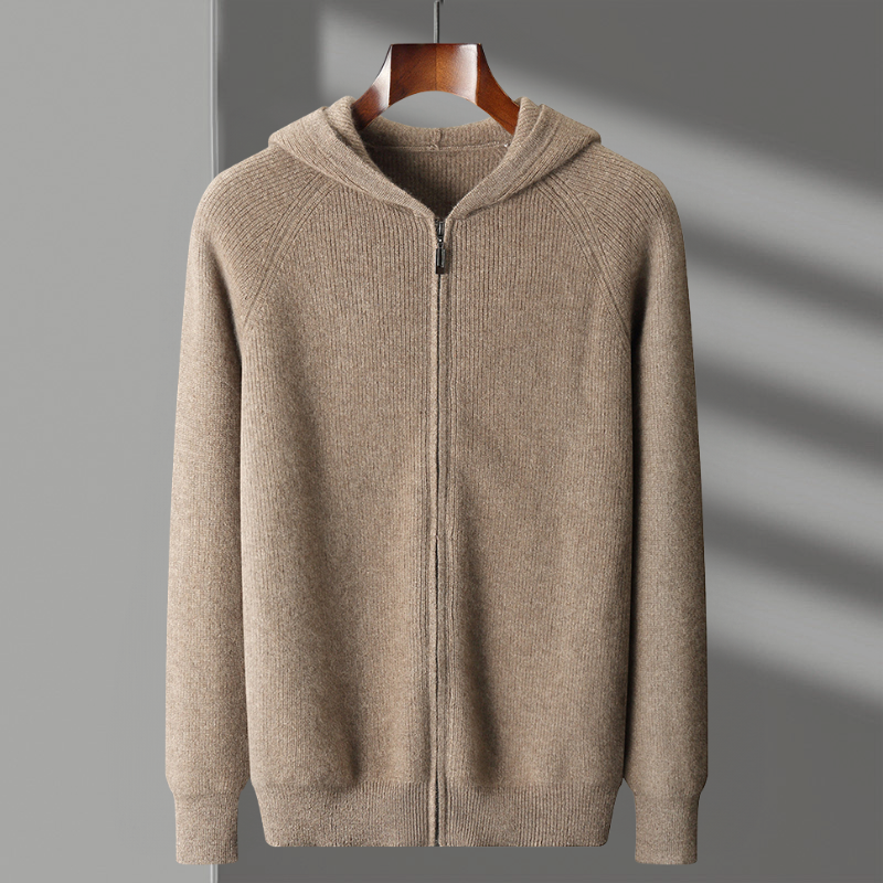 Kingston - Cashmere Merino Zip Up