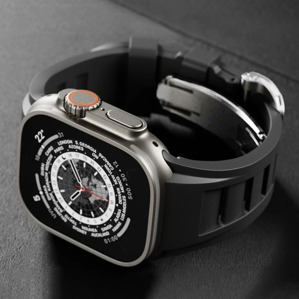 Massimo Liquid Silicone Apple Watch Band