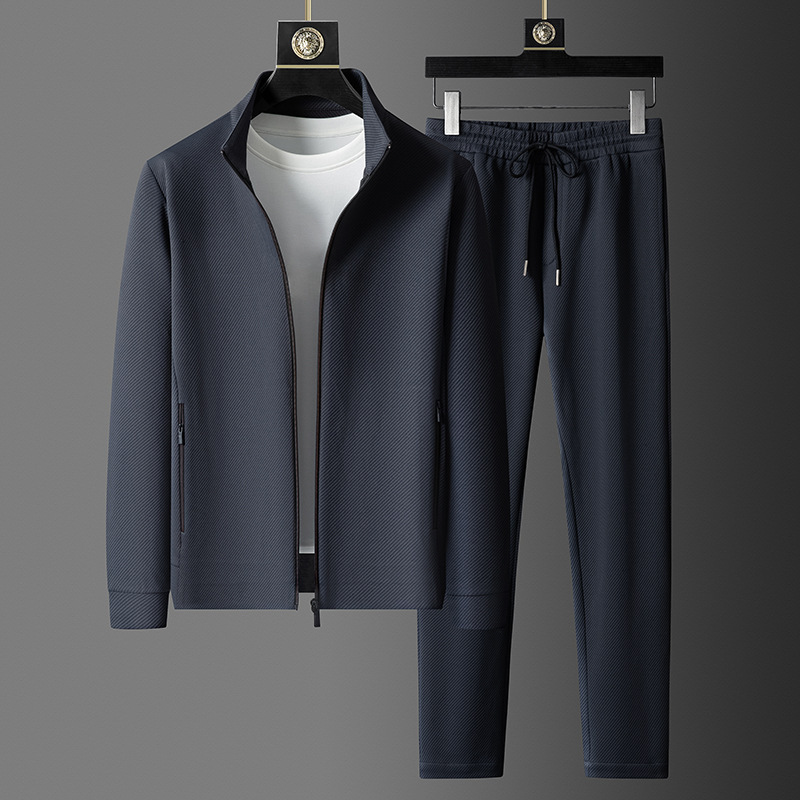 Stratford Textured Tracksuit Set