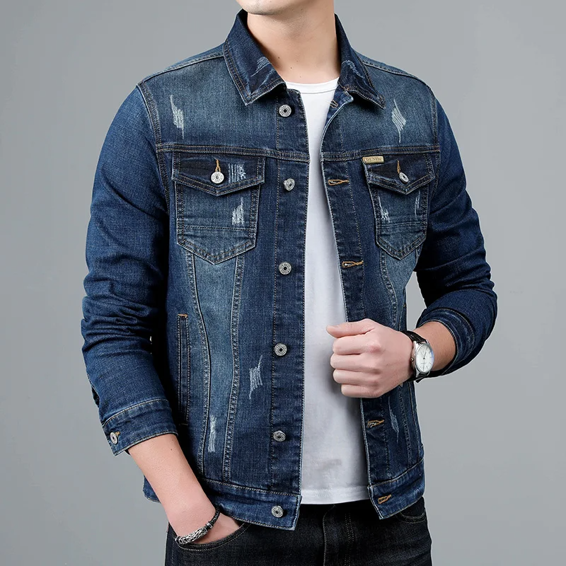 Owen Carter Frayed Denim Jacket
