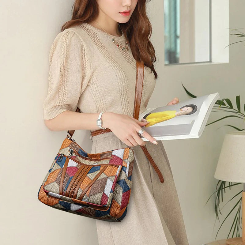 Anabelle Mosaic Handbag