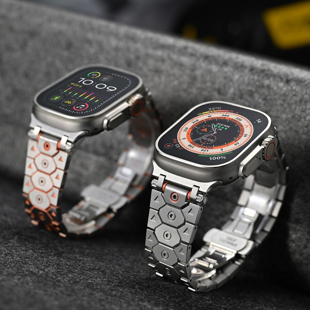 CLAIRS TITANIUM APPLE WATCH BAND