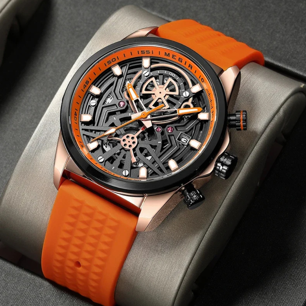 Imperio Skeleton Chrono Watch