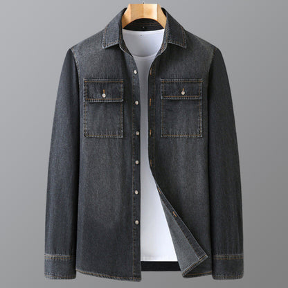 Maxwell Reed Faded Denim Shirt