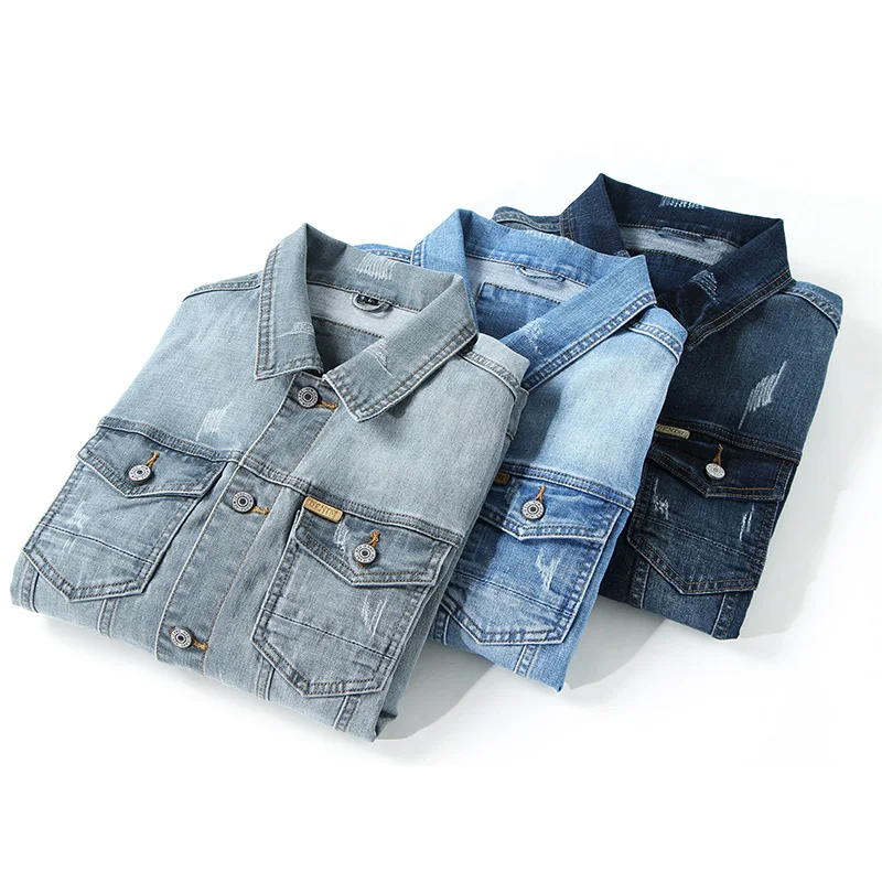 Owen Carter Frayed Denim Jacket