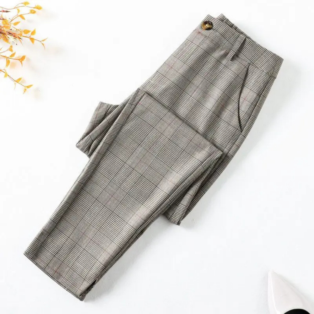 Richmond Plaid Dress Pants
