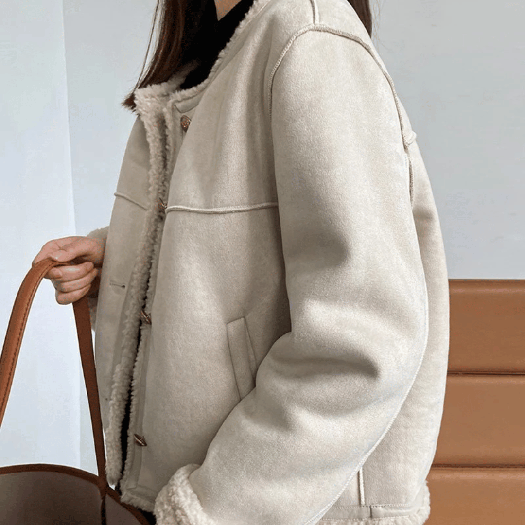 Charlotte Reed Shearling Jacket