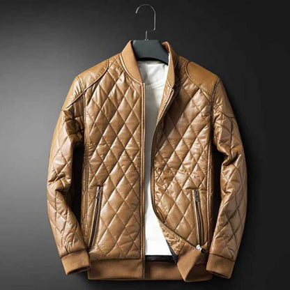 Renzo Quilted Leather Jacket