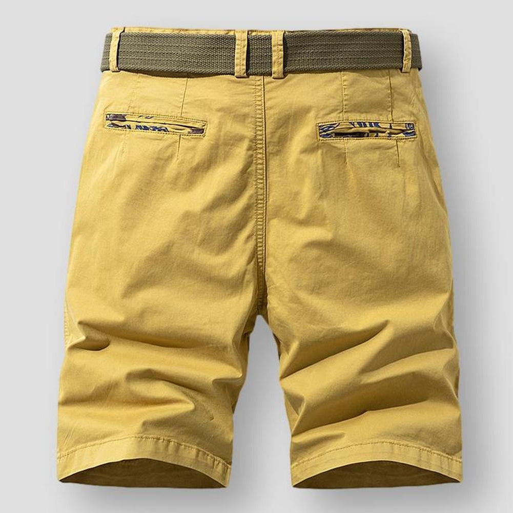 Saint Martin Louviere Cotton Shorts