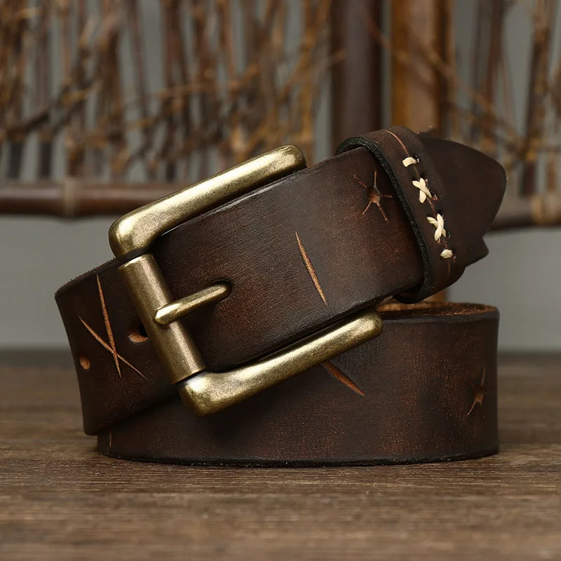Marc Don Leather Belt