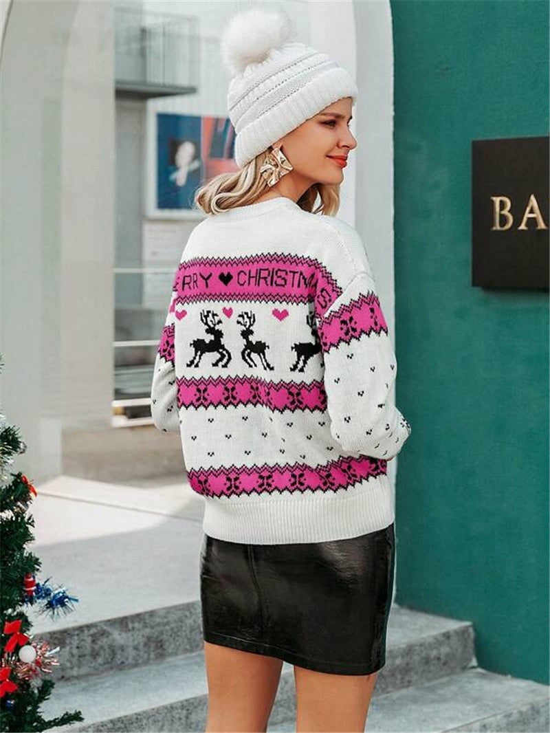 Mary Christmas Knit Sweater