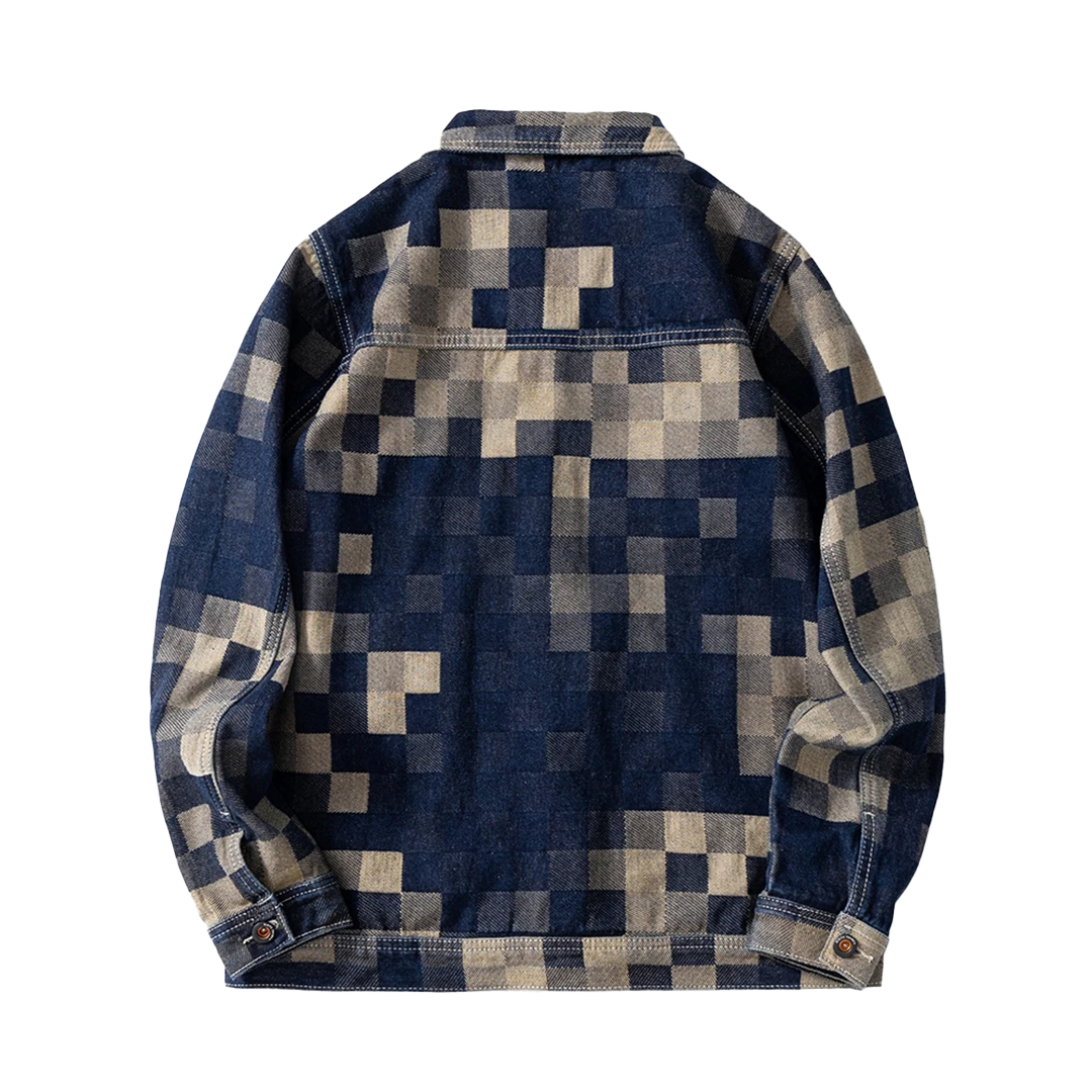 Mosaic Vintage Denim Jacket