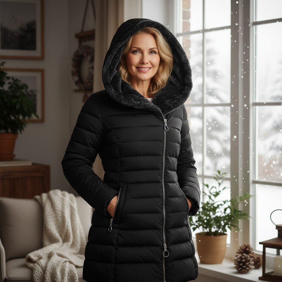 Havenline Fleece-Lined Winter Coat