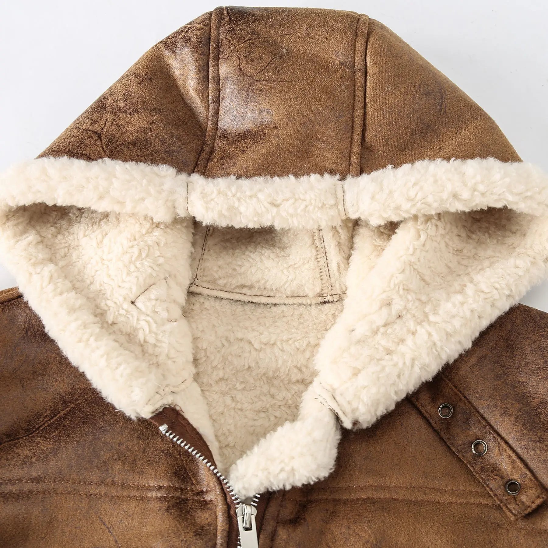 Jack Anthony Shearling Leather Vest
