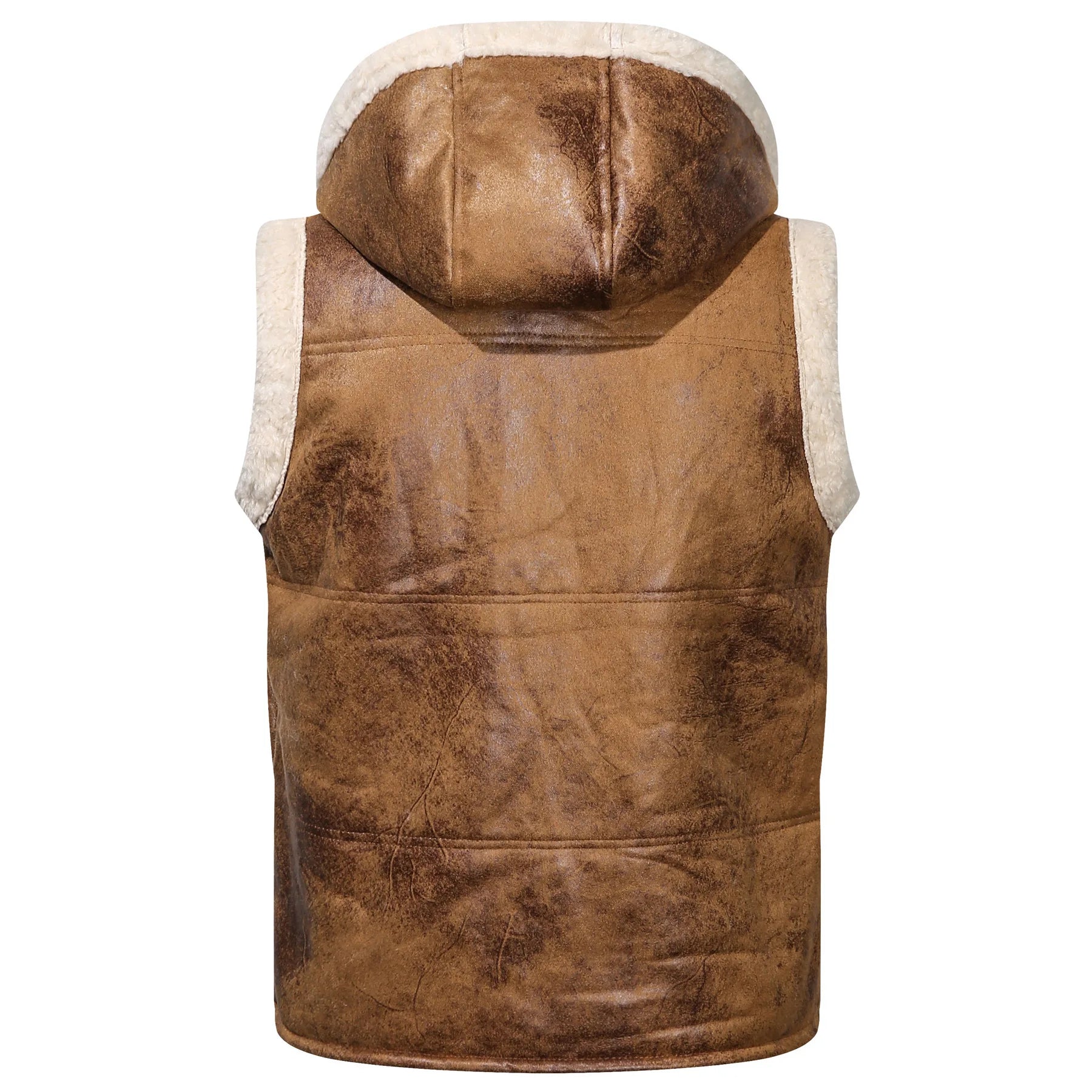 Jack Anthony Shearling Leather Vest
