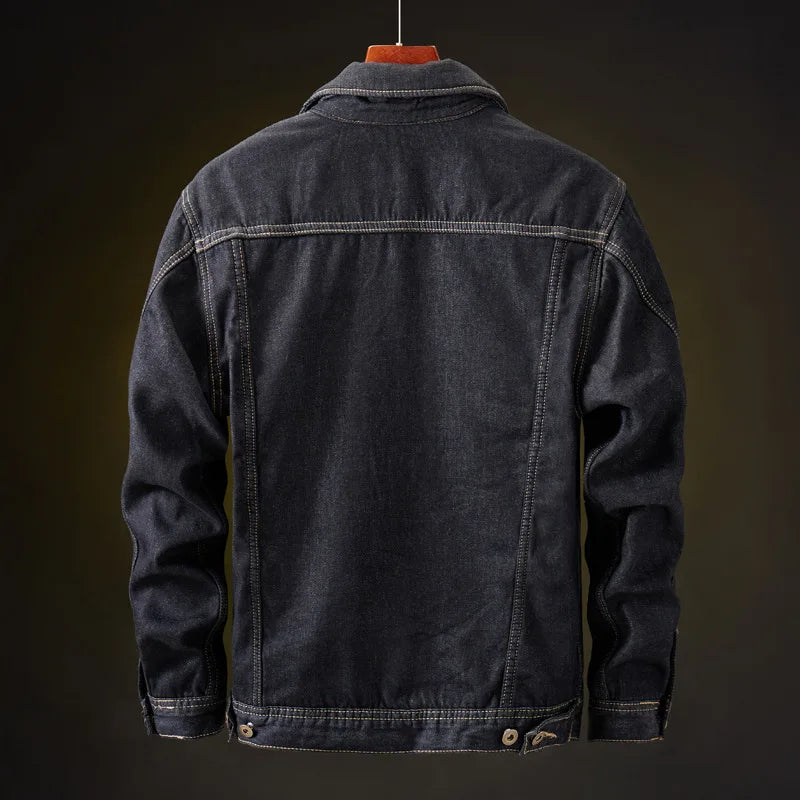 Tom Wellington Denim Fleece Jacket