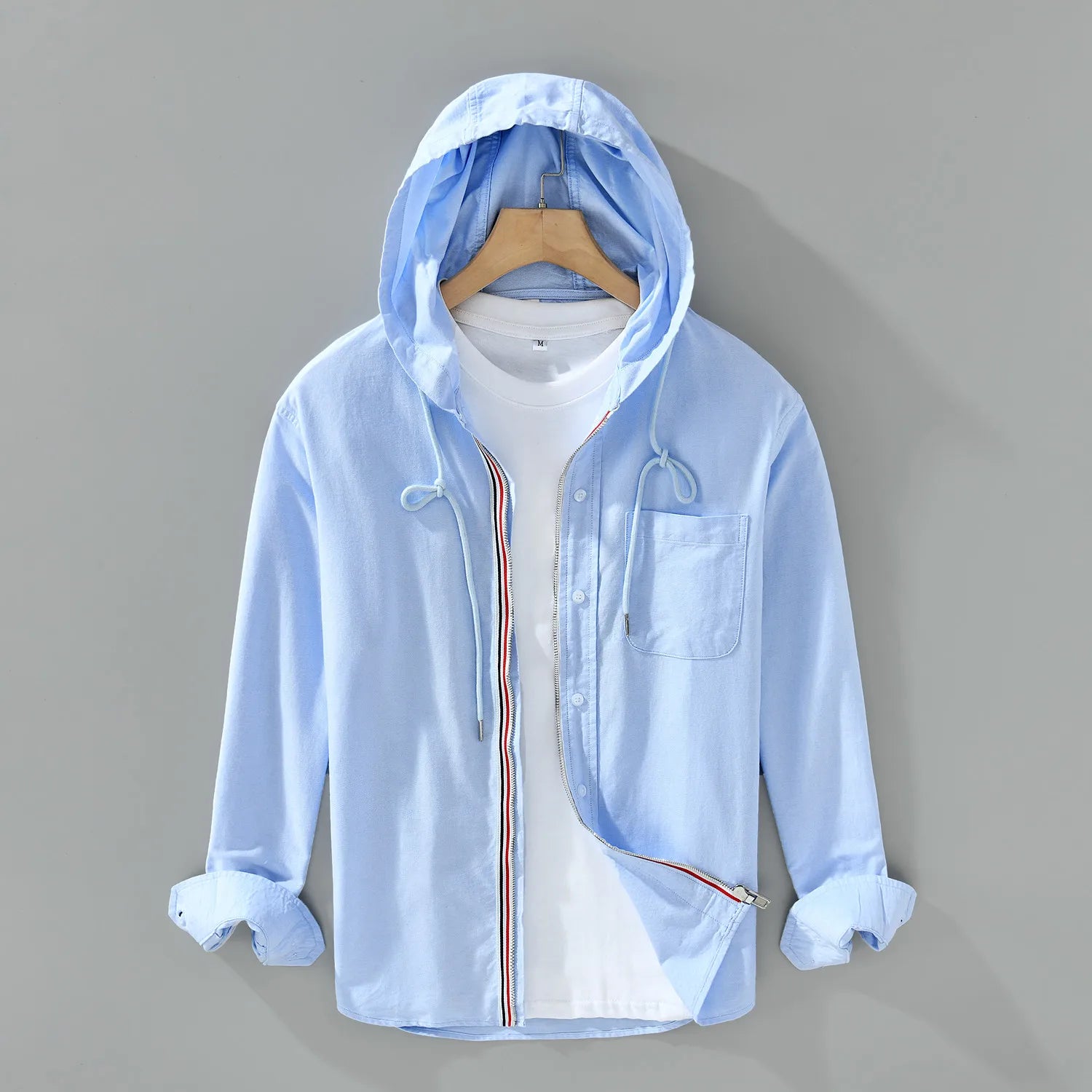 Don Harrison Linen Hoodie