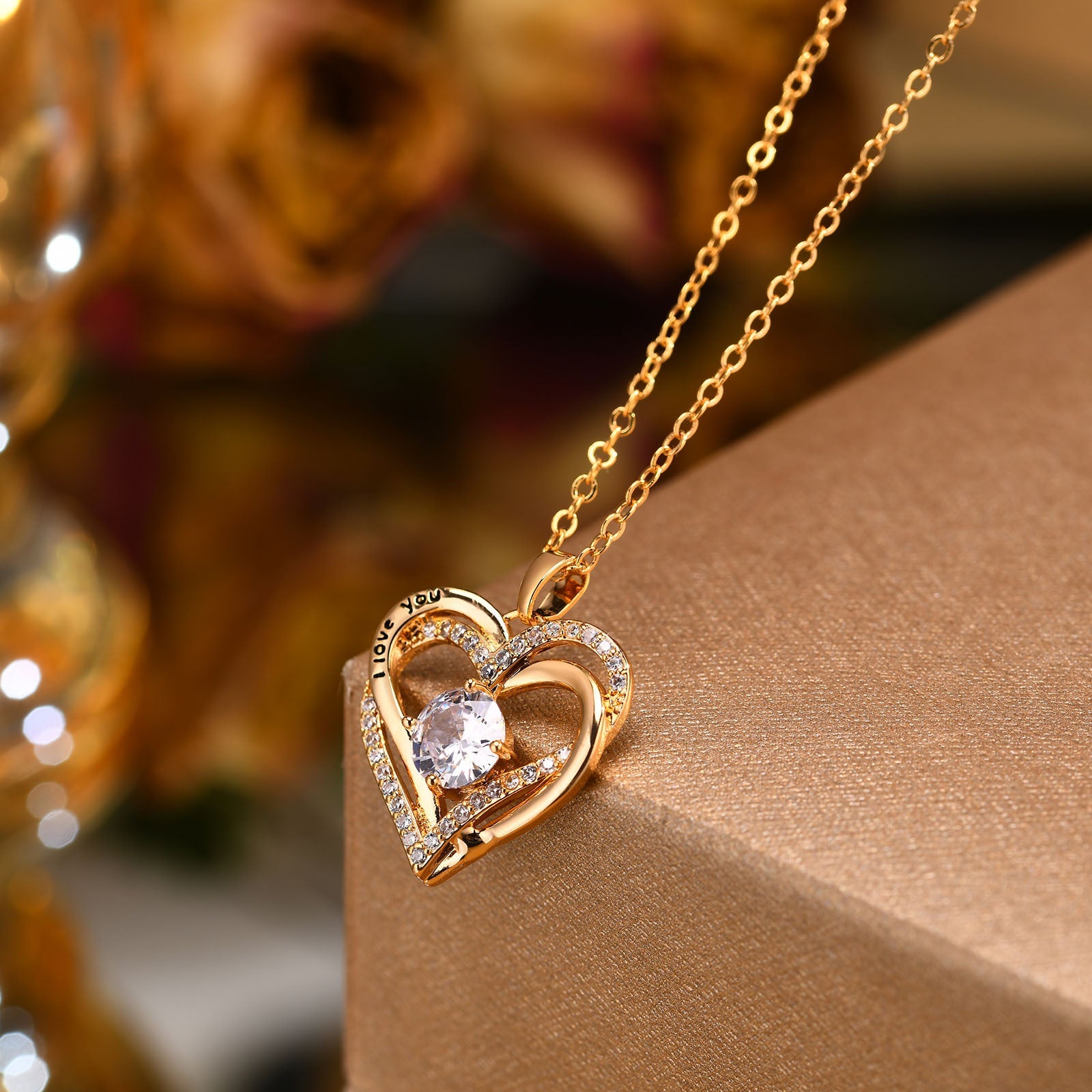Amelia Eternal Heart Necklace
