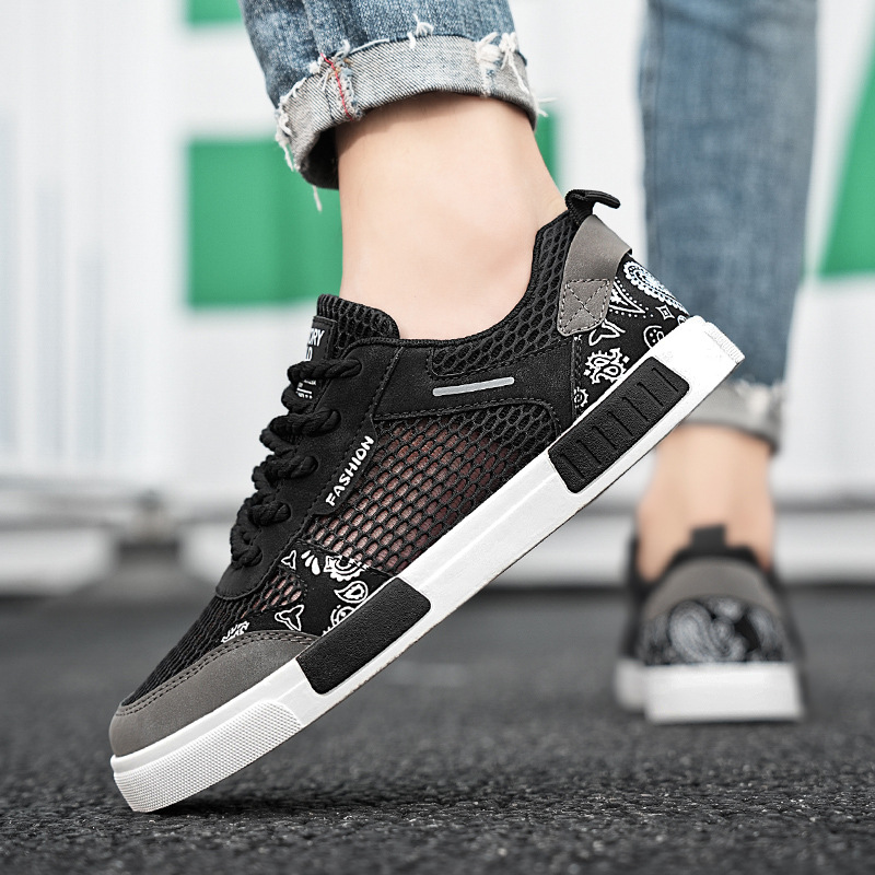 Jace Cole Mesh-Tech Sneakers
