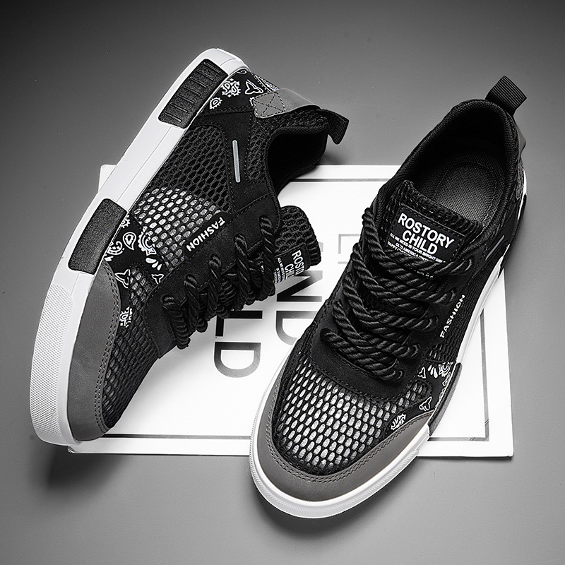 Jace Cole Mesh-Tech Sneakers