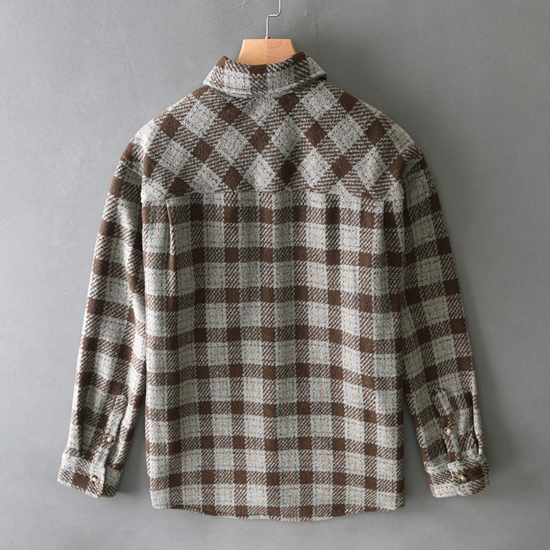 Dan Jackson Plaid Wool Shirt