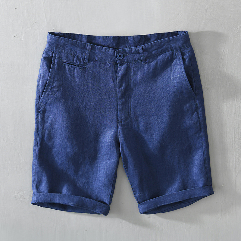 Lucas Carter Linen Shorts