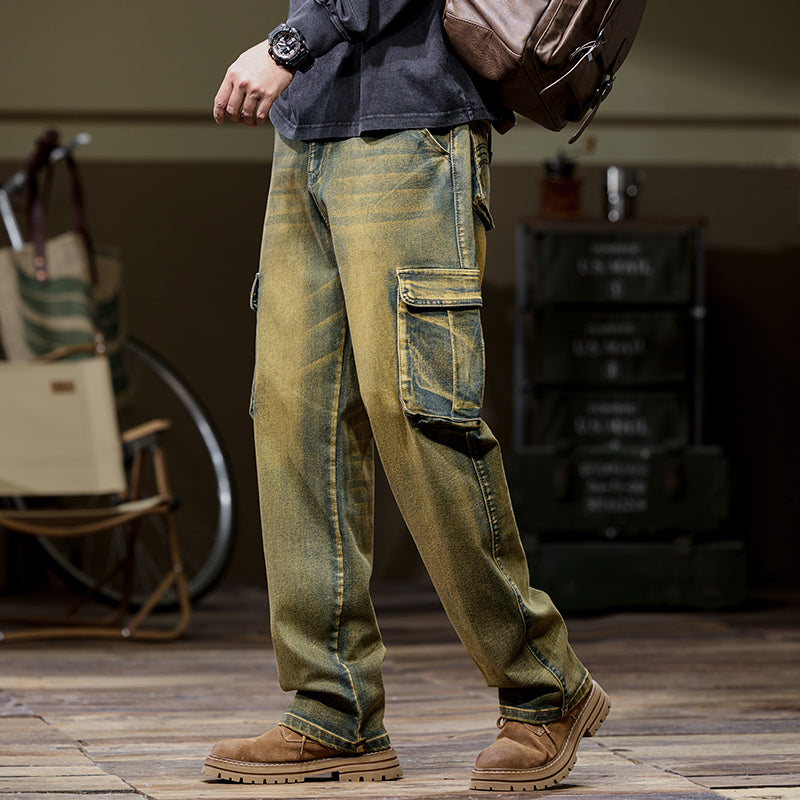 Hunter Pierce Denim Cargo Pants